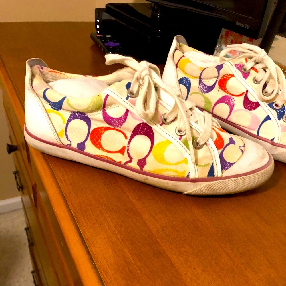 Coach Sneakers with Multicolored